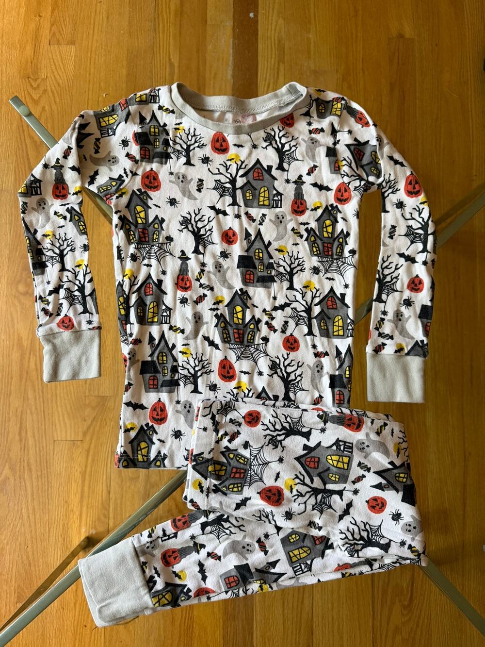 Organic Cotton Halloween Haunted House Pajamas
